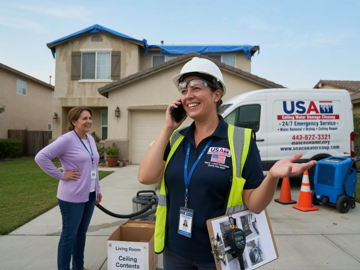 Ceiling Water Damage Restoration Murdock, IL FAQs